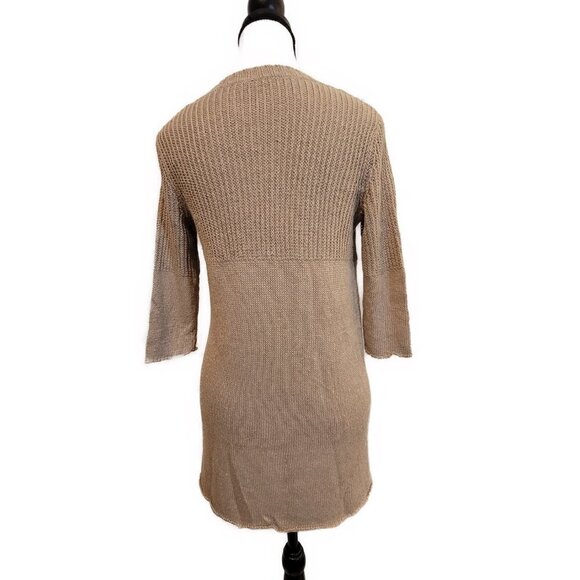 J. Jill Linen Blend Knit Cardigan sweater - sz XXS - Picture 3 of 8